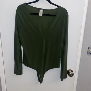 Green bodysuit